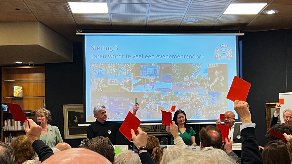 Bewoners tevreden over evenementen in Laren