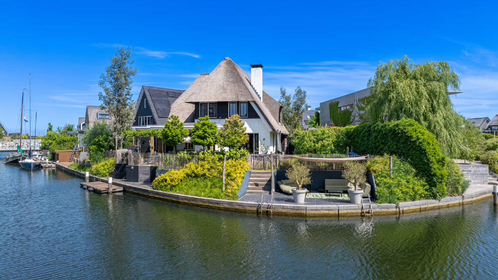 Blaricumse huizen zoals deze doen het goed op de socials.