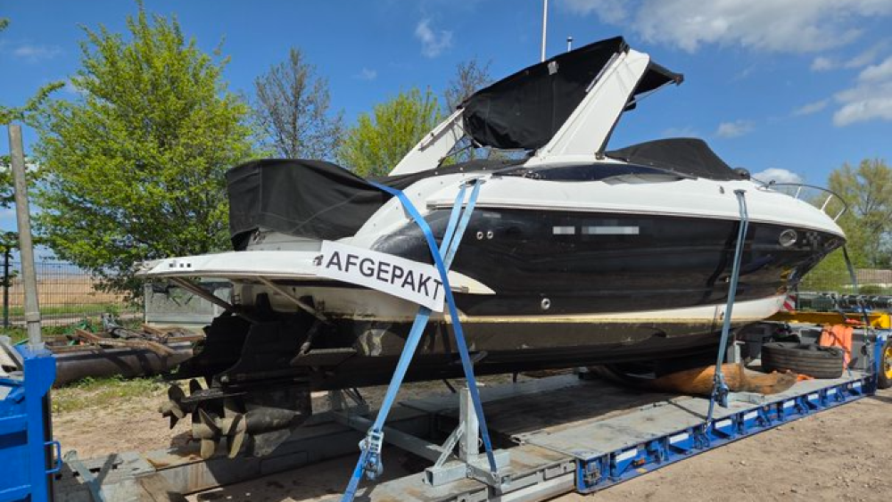 De boot die is 'afgepakt'.