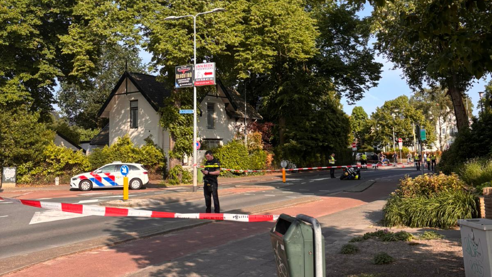 Deel van de Emmastraat was afgesloten na het ongeluk