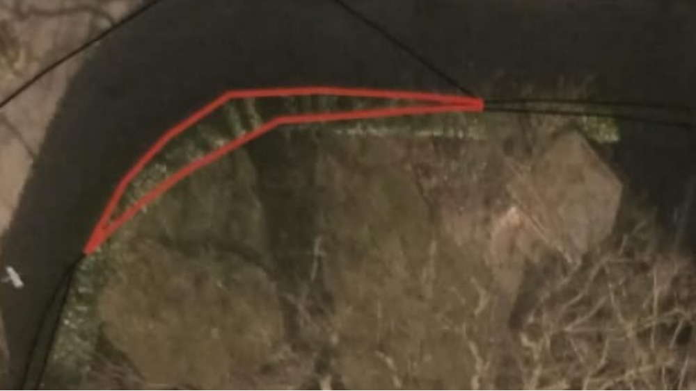 Stuk groen onder de heg van Robert Kok