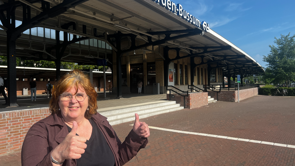 Lot Vermeer blij met uitvoering plan station Naarden-Bussum