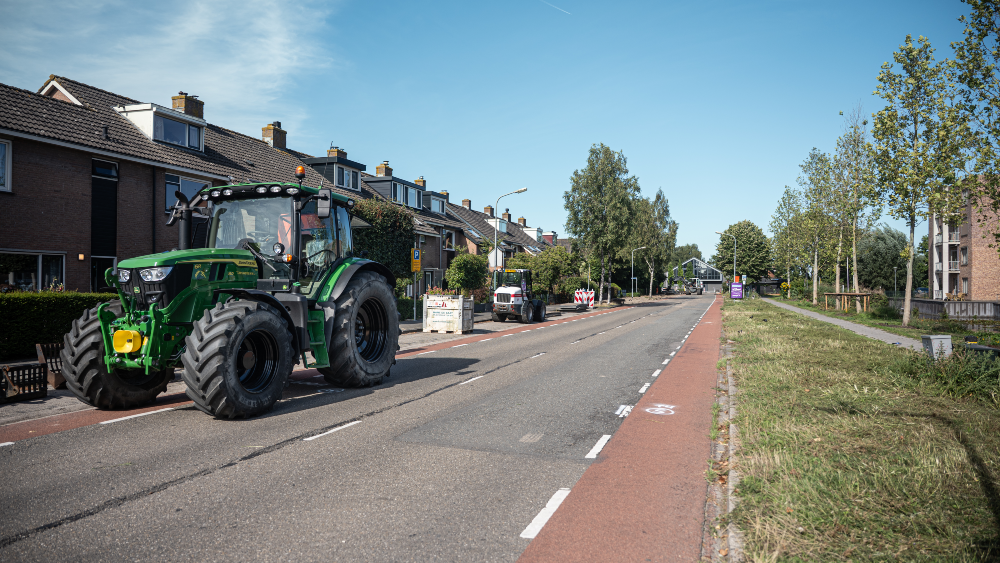 Onderhoud op de Kerklaan
