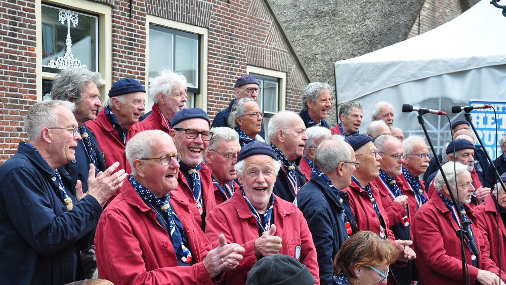 Optreden Het Ruime Sop tijdens Koningsdag
