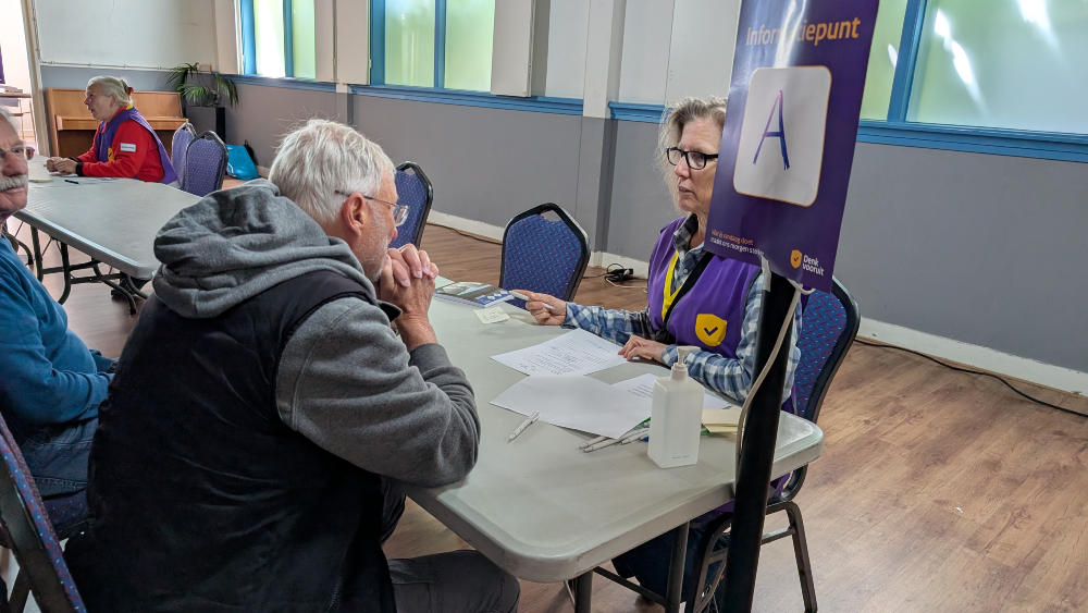 Roos Korste en Willem Kralen in gesprek