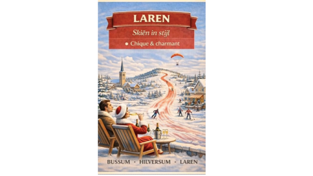 Skiën in Laren.