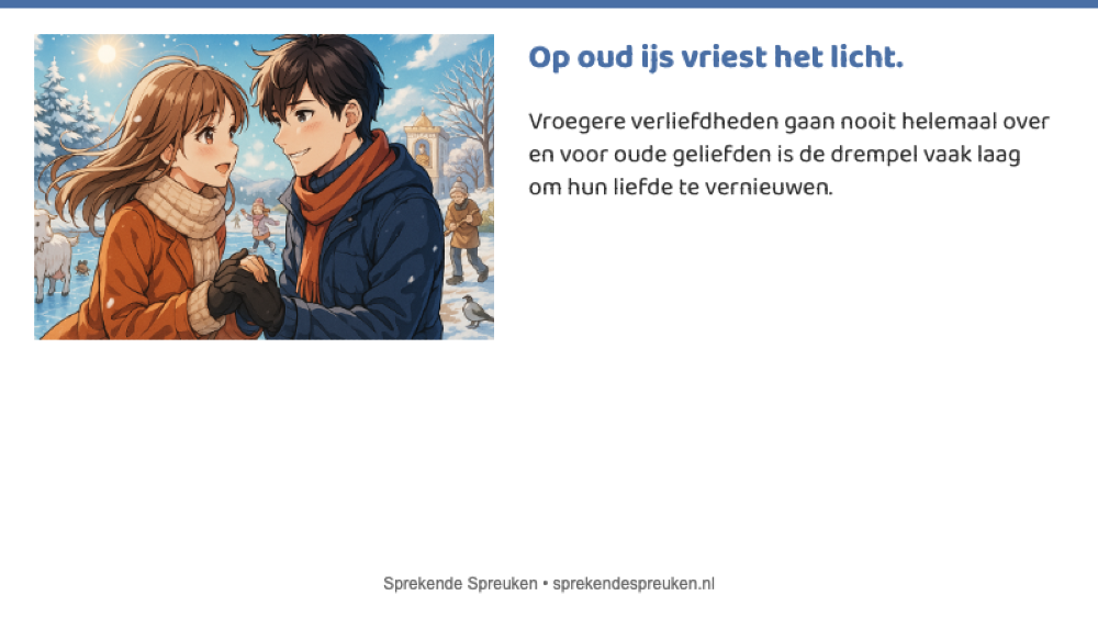 Taams' favoriete spreekwoord